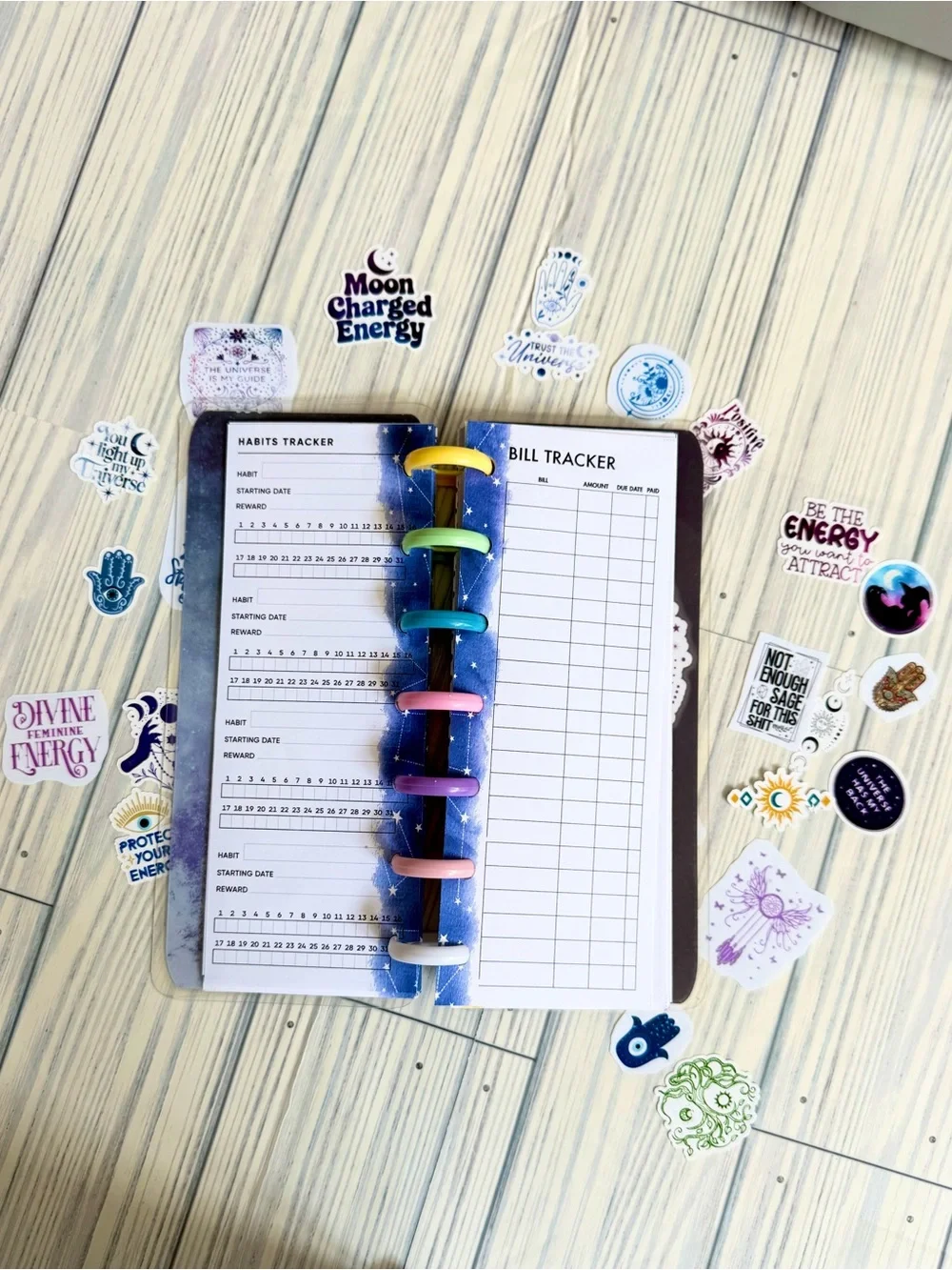 Skinny mini planner Make Your Own Magic undated